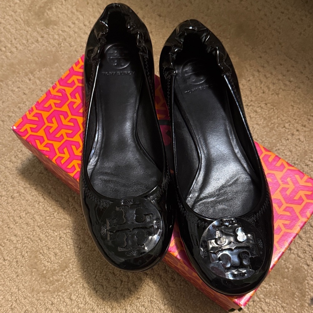 Tory Burch Black Women's Flats